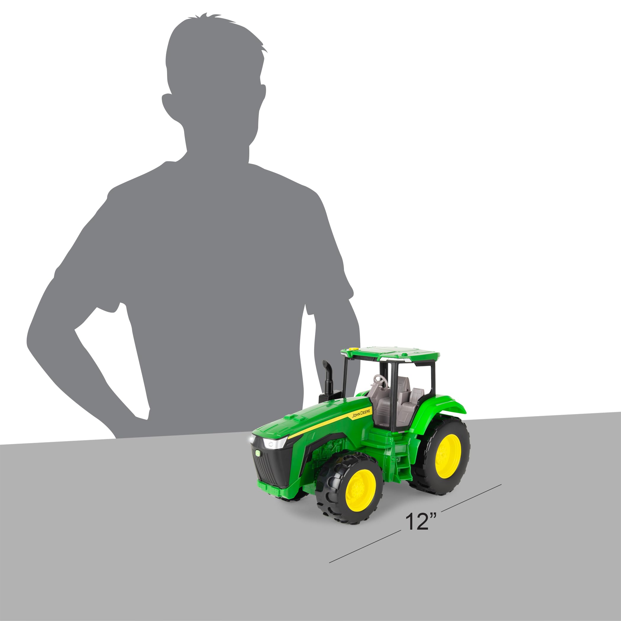 Amazon.co.jp: TOMY John Deere ライト&サウンド トラクター おもちゃ